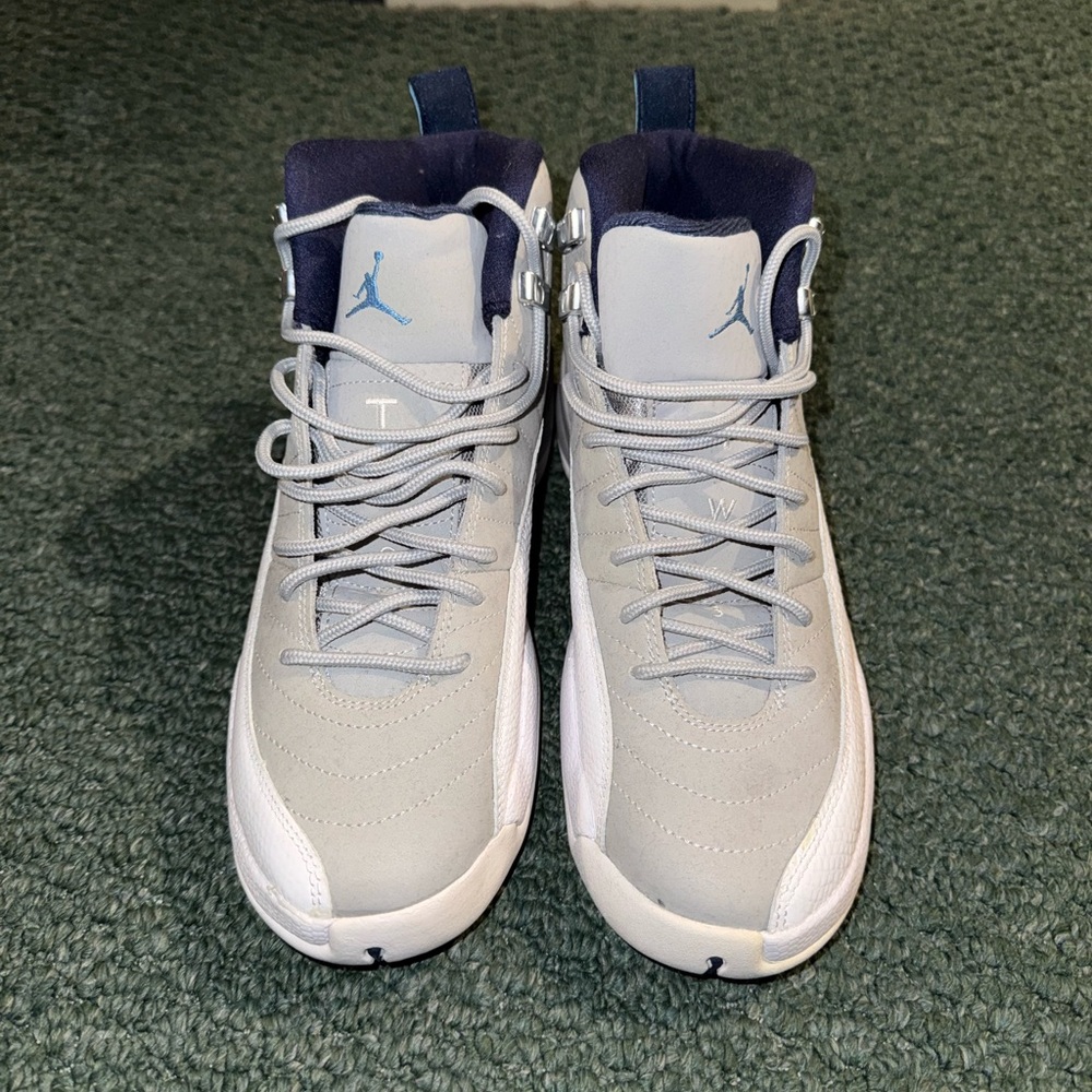 Jordan Sneakers with Red and Blue Accents